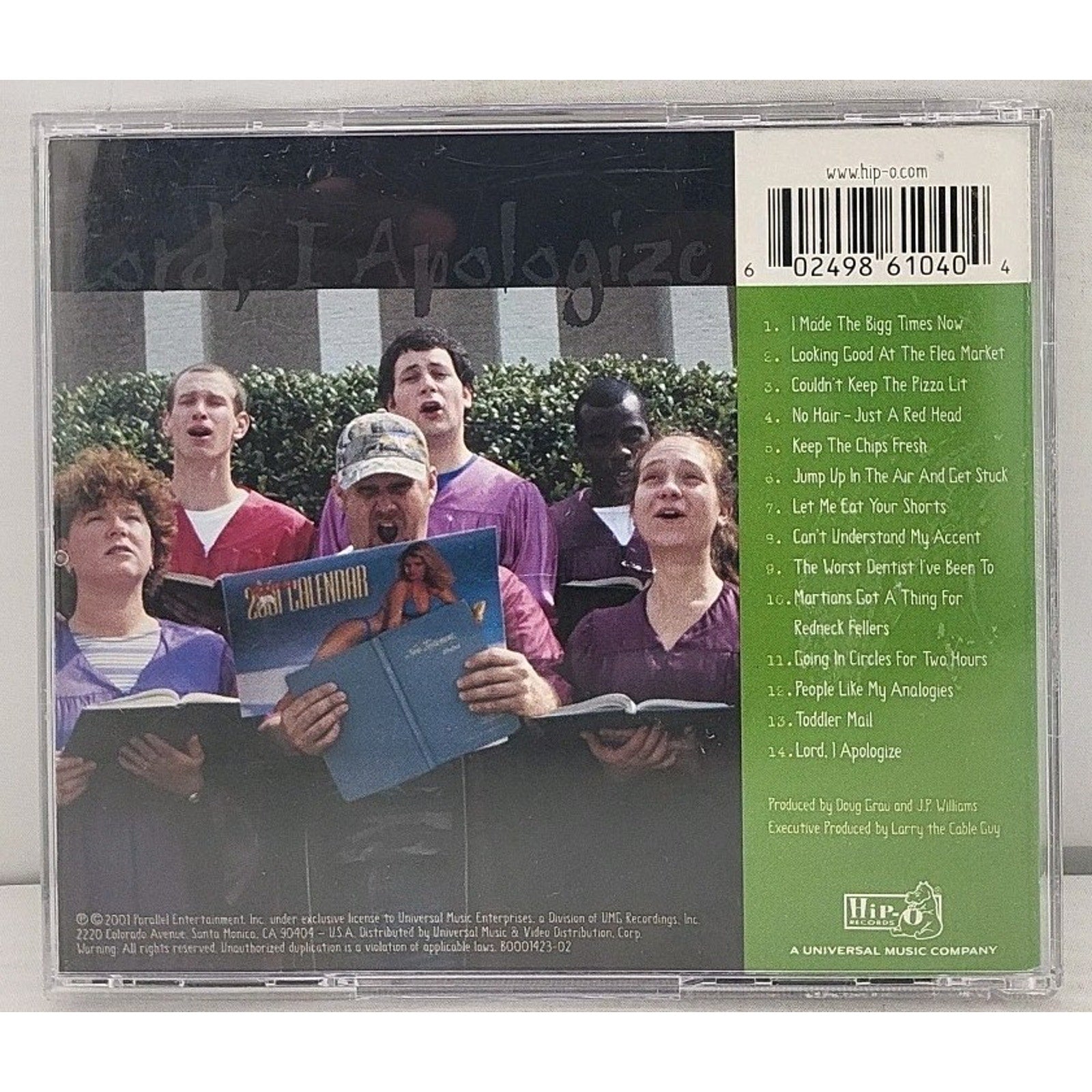 Lord I Apologize by Larry the Cable Guy (CD, 2001)