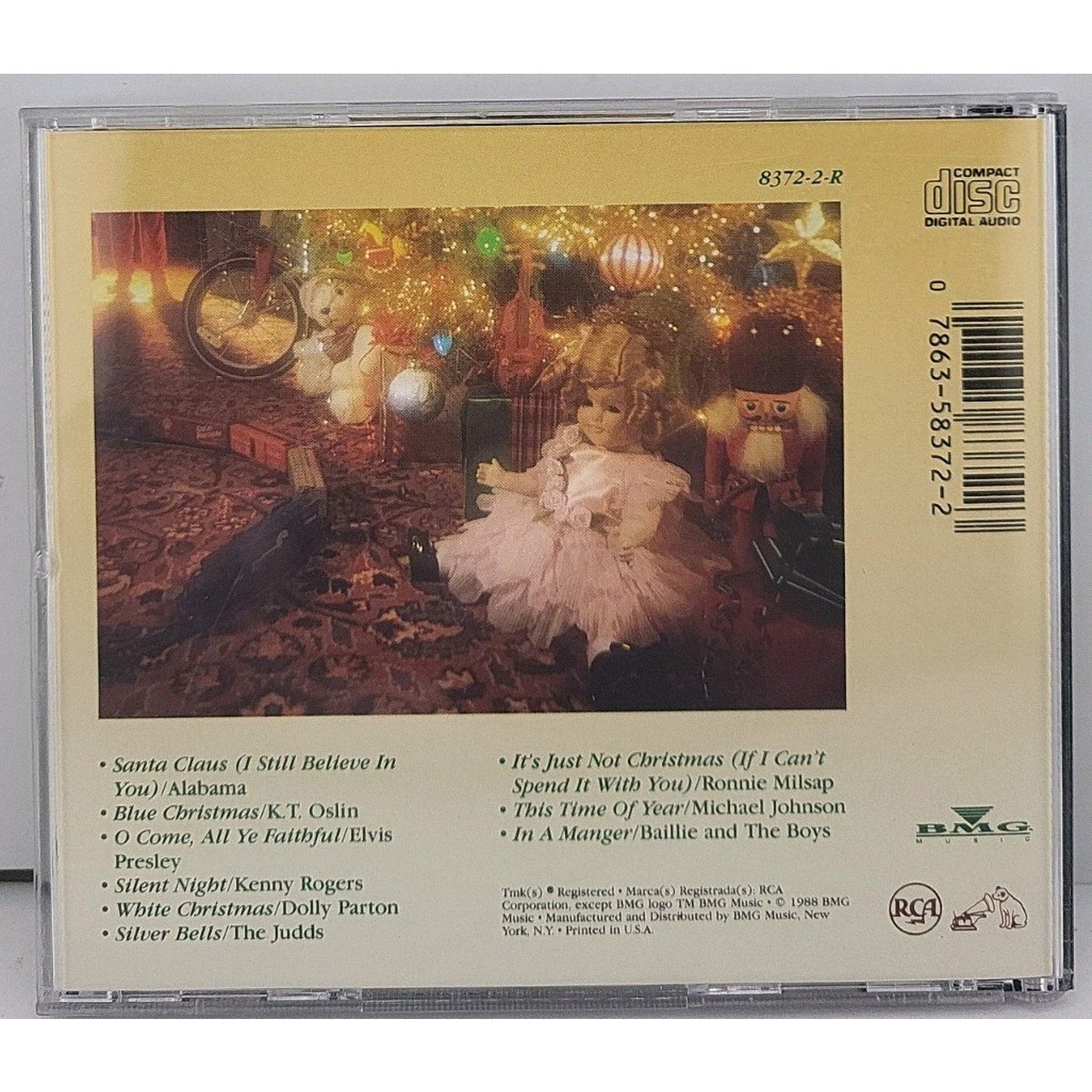 Mistletoe & Memories by Various Artists (CD, Oct-1990, RCA)