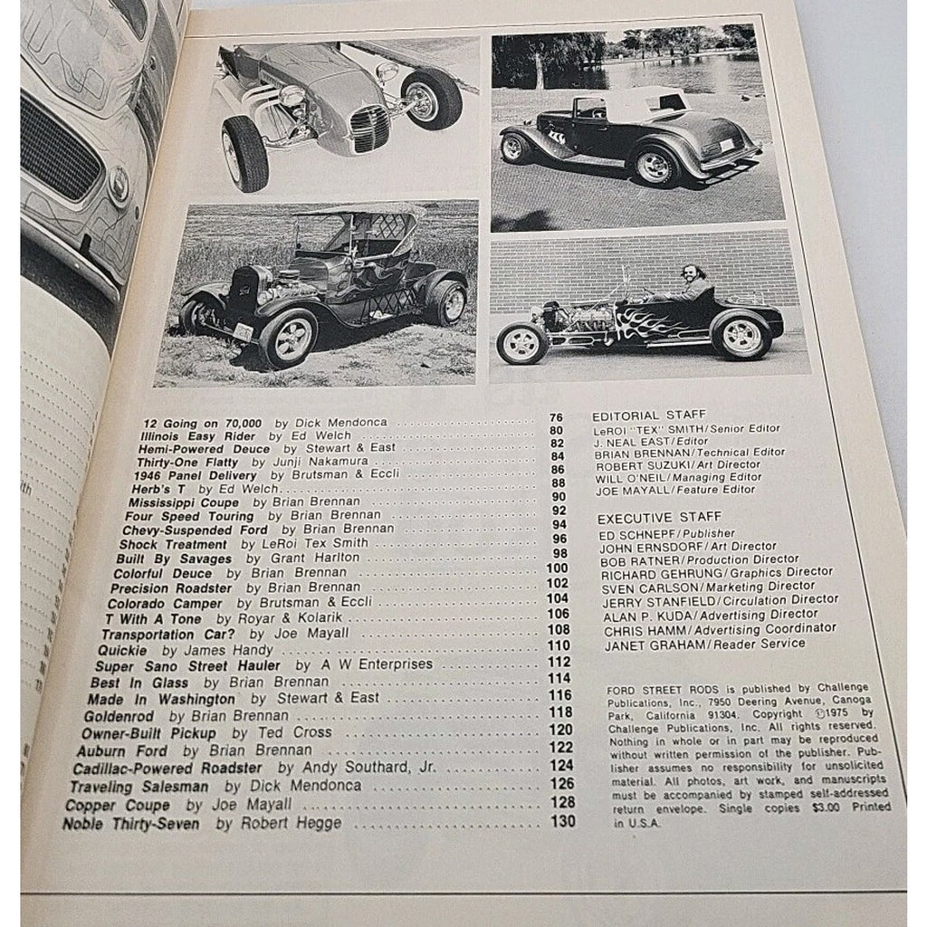 1975 Fall Ford Street Rods Magazine