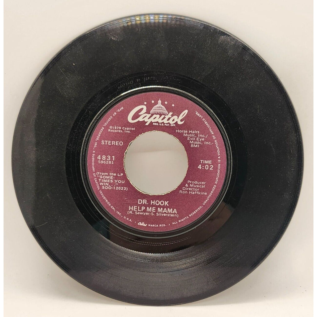 Help Me Mama / Sexy Eye By Doctor Hook (Record) - 4831