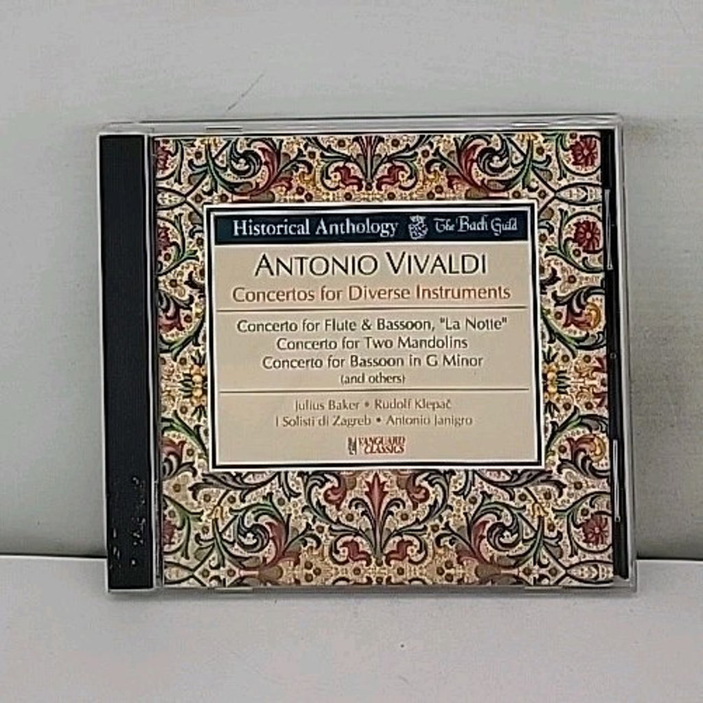 Antonio Vivaldi: Concertos for Diverse Instruments (1992) CD