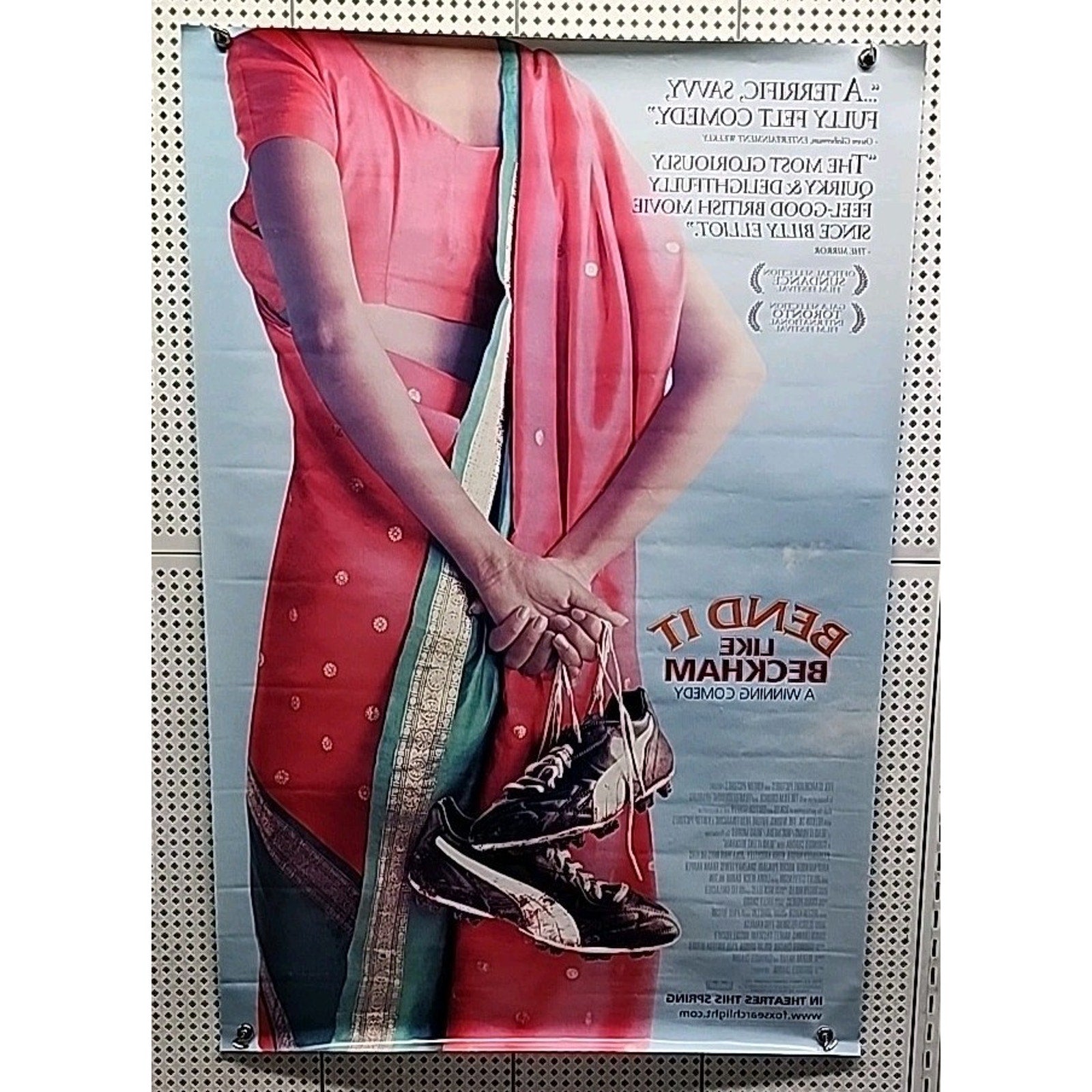 Bend It Like Beckham Movie Poster 2 Sided Original 27x40 Keira Knightley
