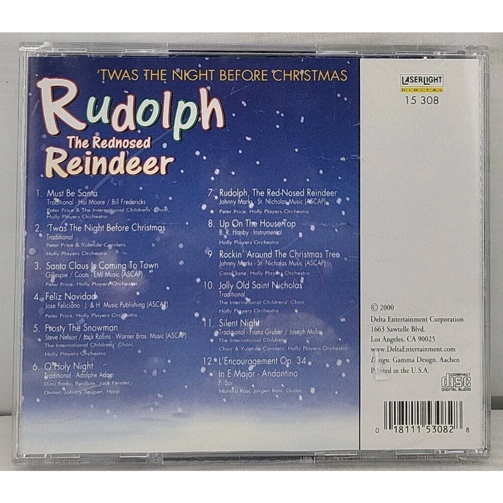 Rudolph the RED Nosed Reindeer by Various (CD, 1990)