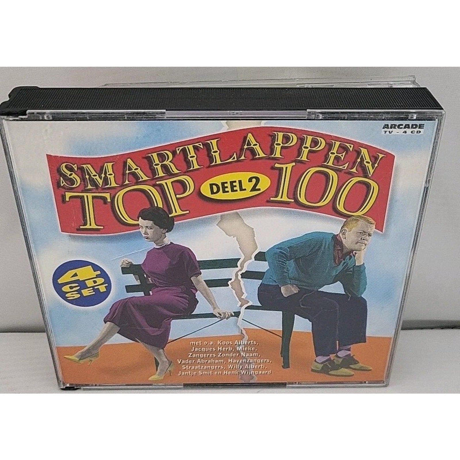 Smartlappen Top 100 - Deel 2 - 4 CD Set