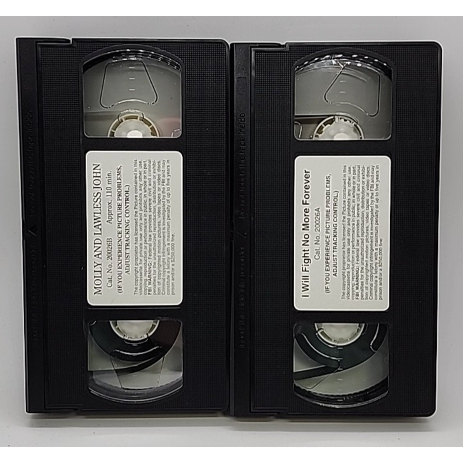 Sam Elliott 2-Pack: I Will Fight No More & Molly and Lawless John (VHS, 1994)