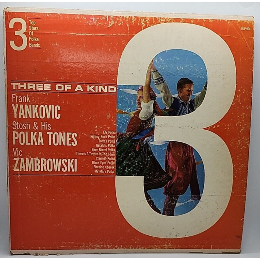 Frank Yankovic, Stosh & Polka Tones, Vic Zambrowski: 3 of a Kind (Record)