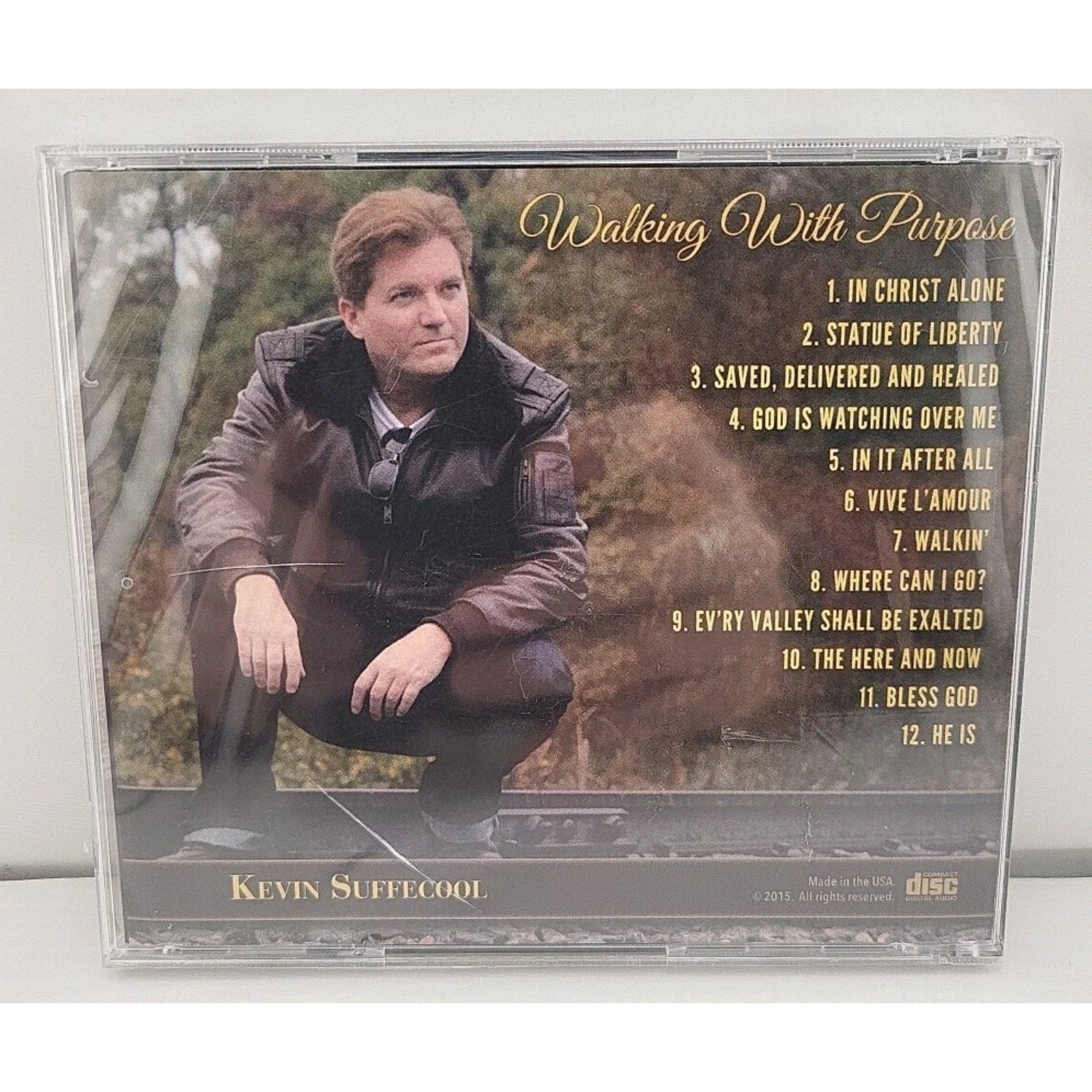 Kevin Suffecool Walking With Purpose CD *Brand New*