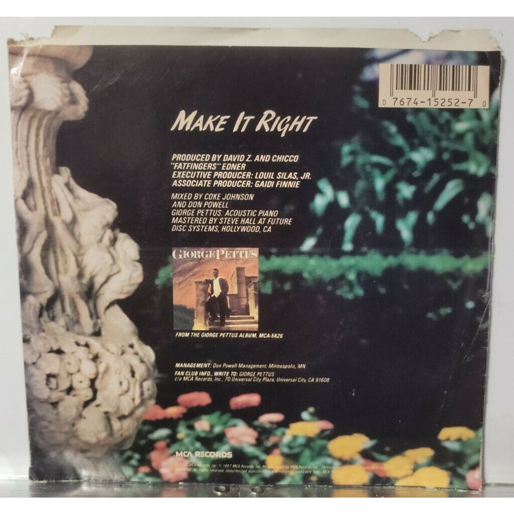 George Pettus - Make It Right (Vinyl)