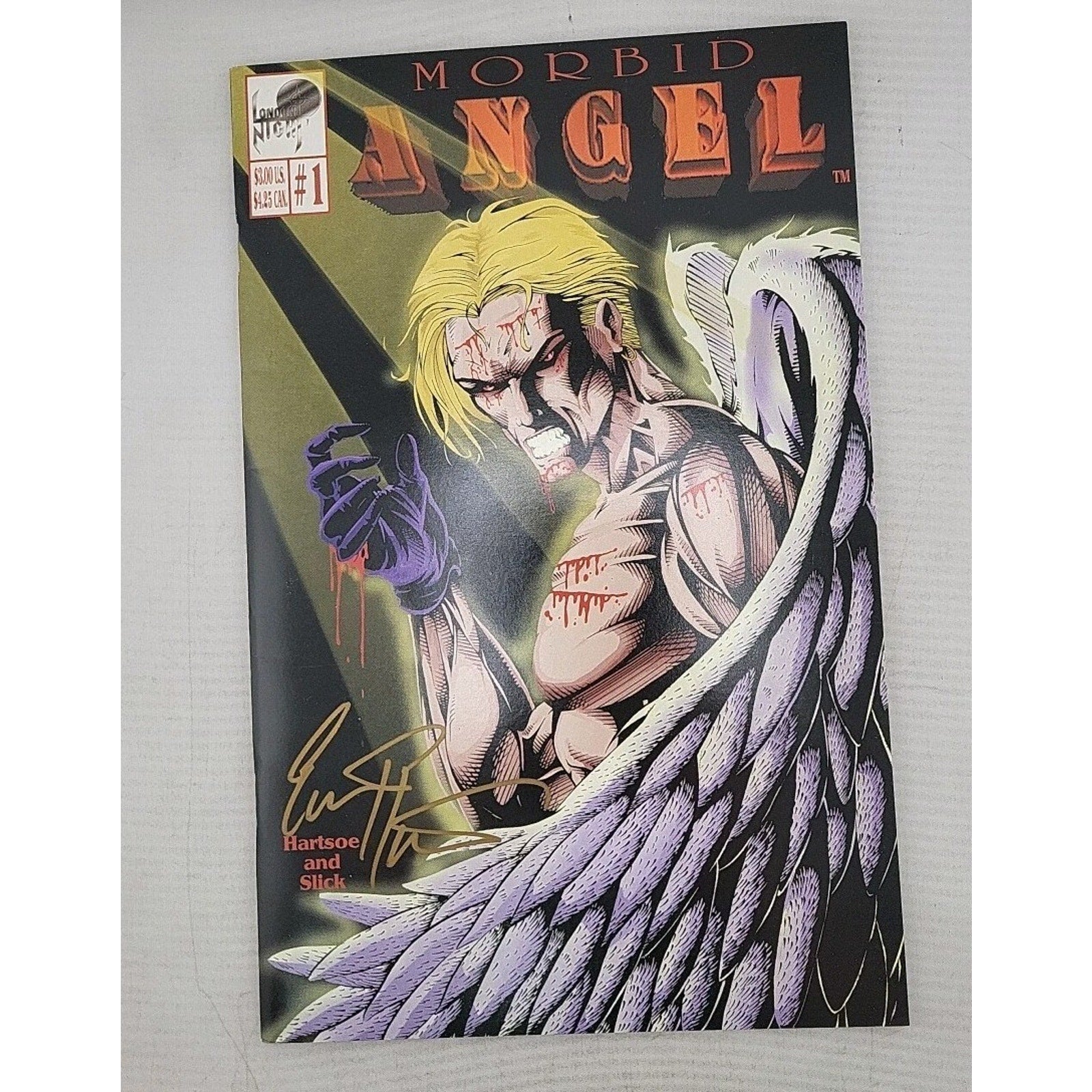 Morbid Angel #1 (London Night Studios October 1995) Signed