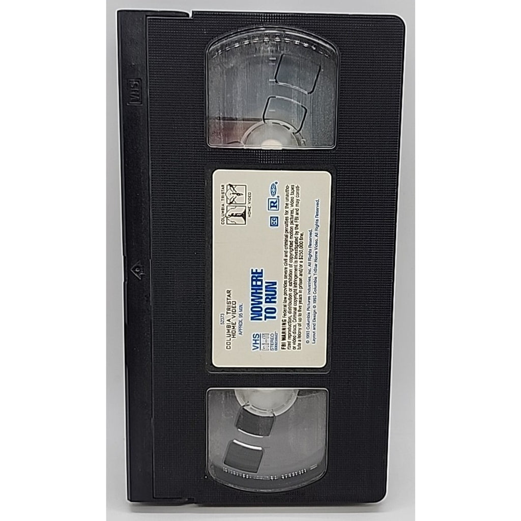 Nowhere to Run (VHS, 1993, Closed captioned)