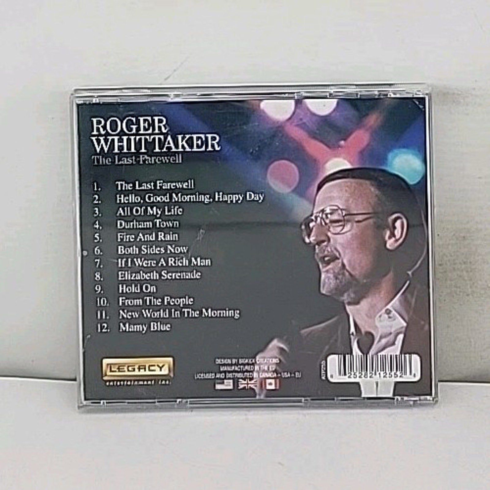 Last Farewell: Live in Concert by Roger Whittaker (CD, 2008)