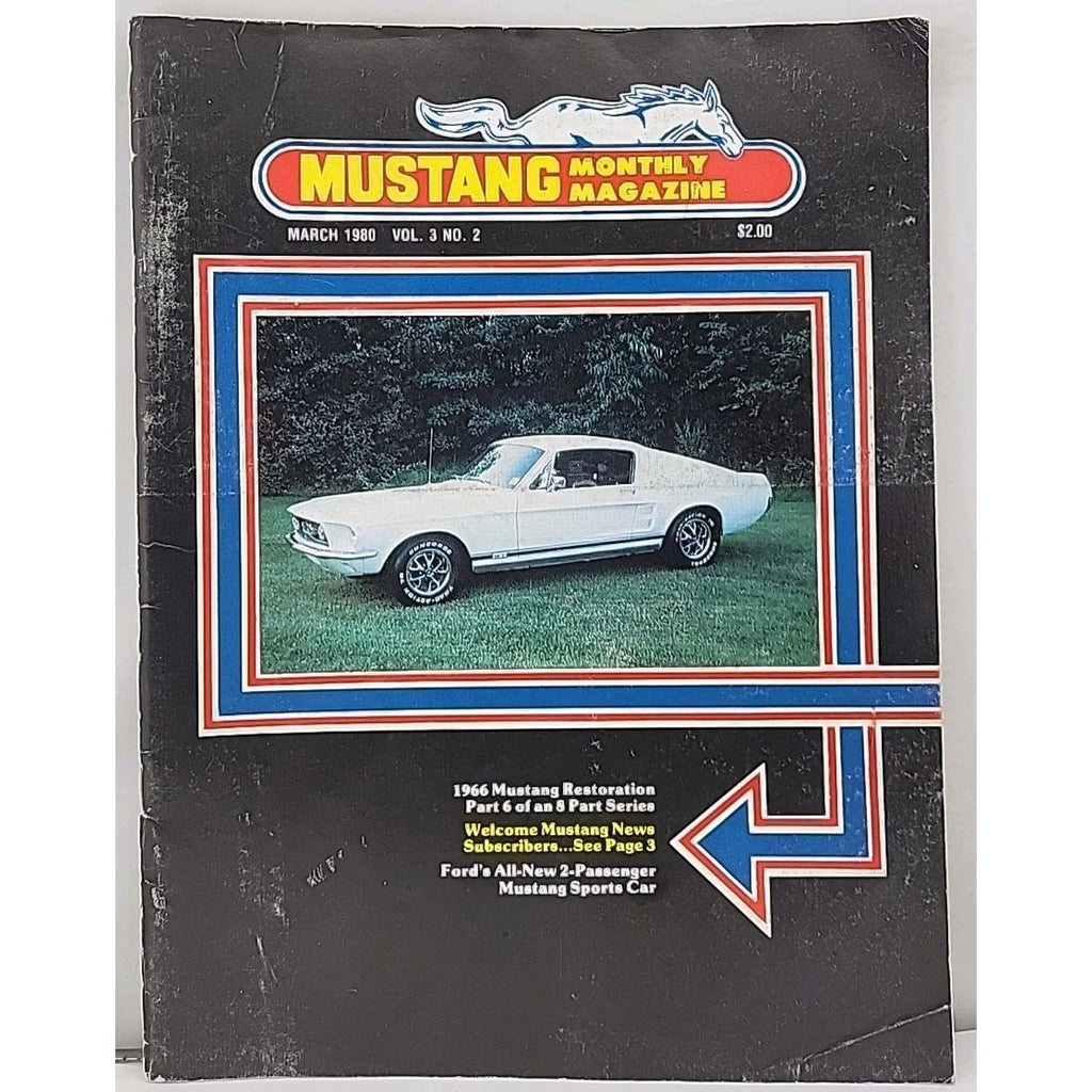 Mustang Monthly Magazine - March 1980 - Vol. 3 No. 2