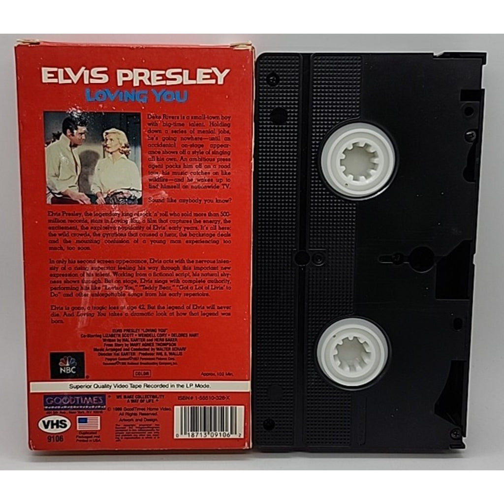Loving You Elvis Presley (VHS)