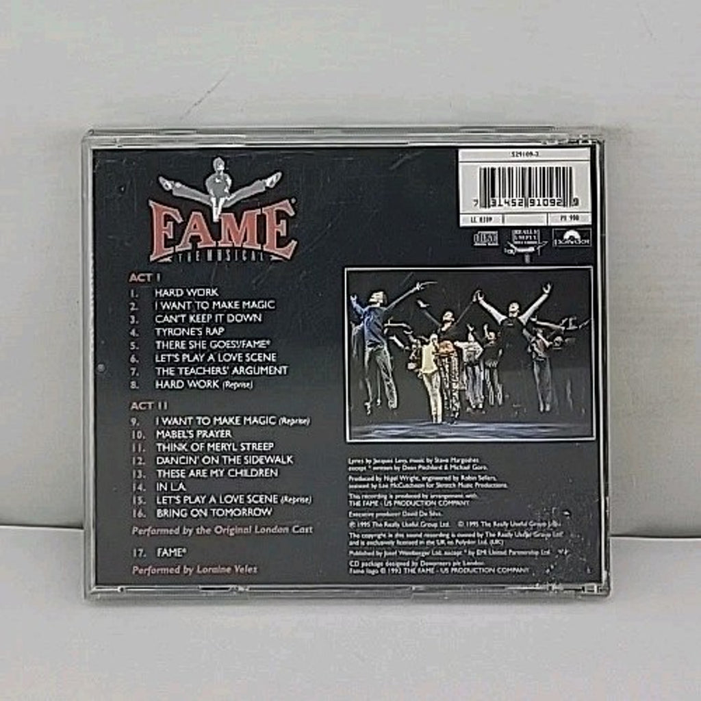 Fame / O.L.C. by London Cast (CD, 1995)