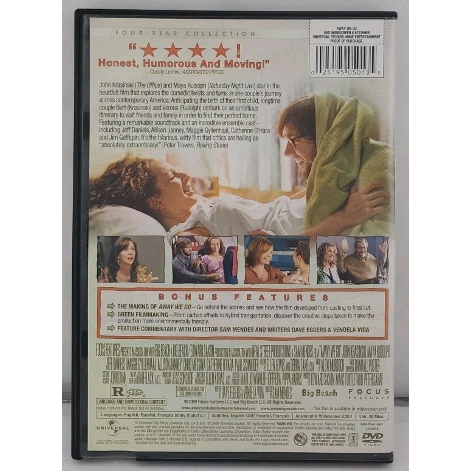Away We Go (DVD, 2009)