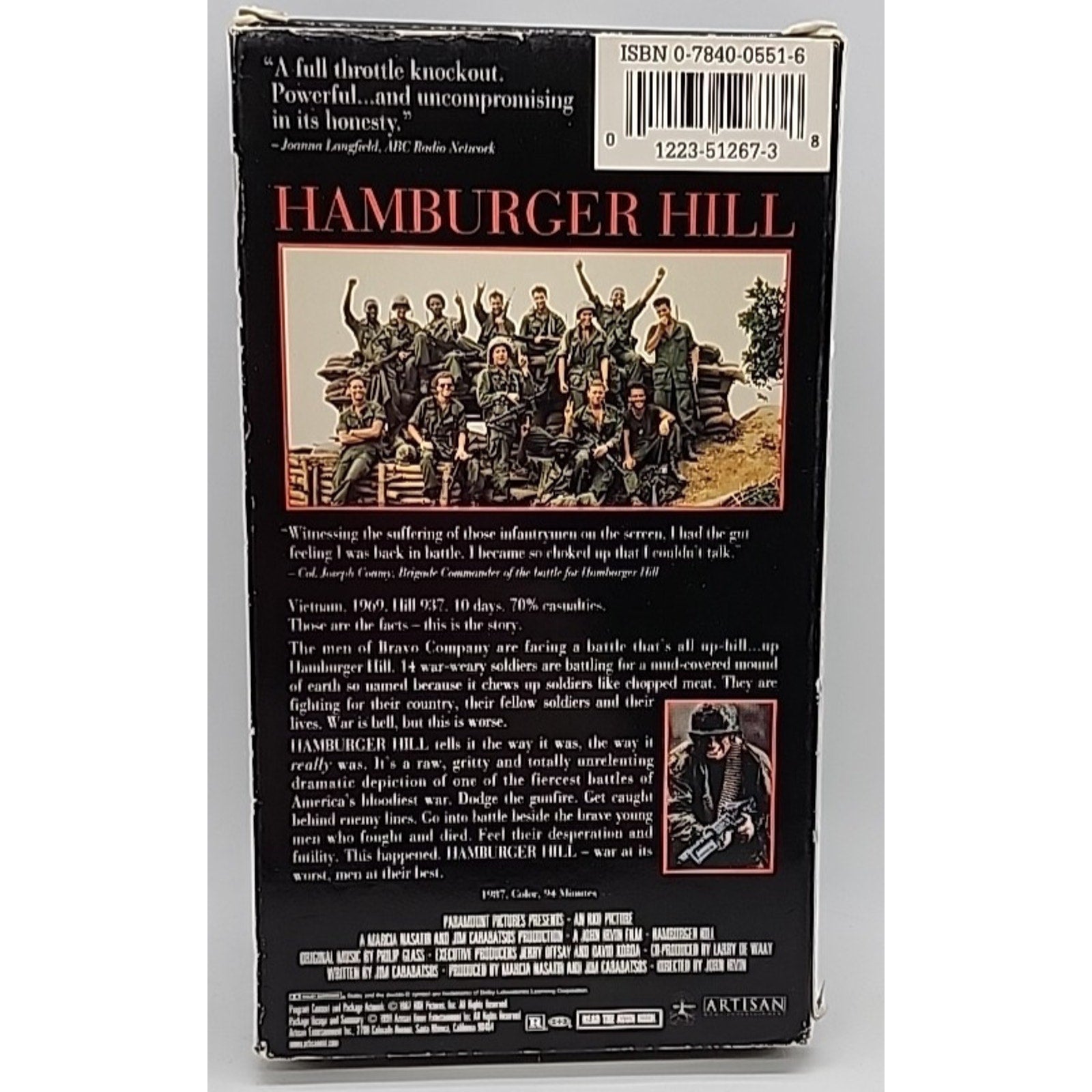 Hamburger Hill (VHS, 1987)