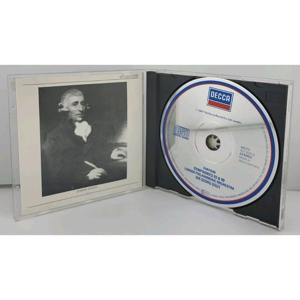 Haydn: Symphonies No 93 & 99; by London Philharmonic Orchestra; Solti, Sir Georg