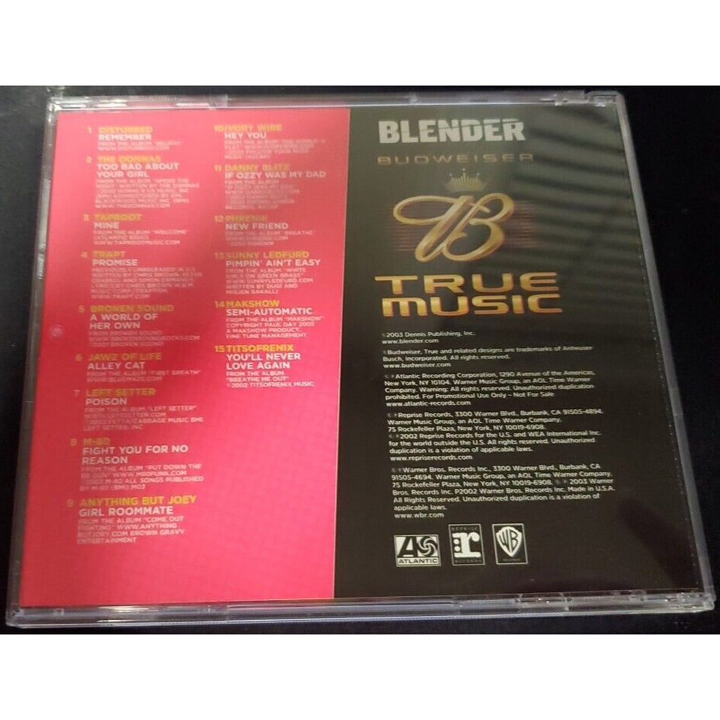 Future Icons Buddweiser True Music (CD)