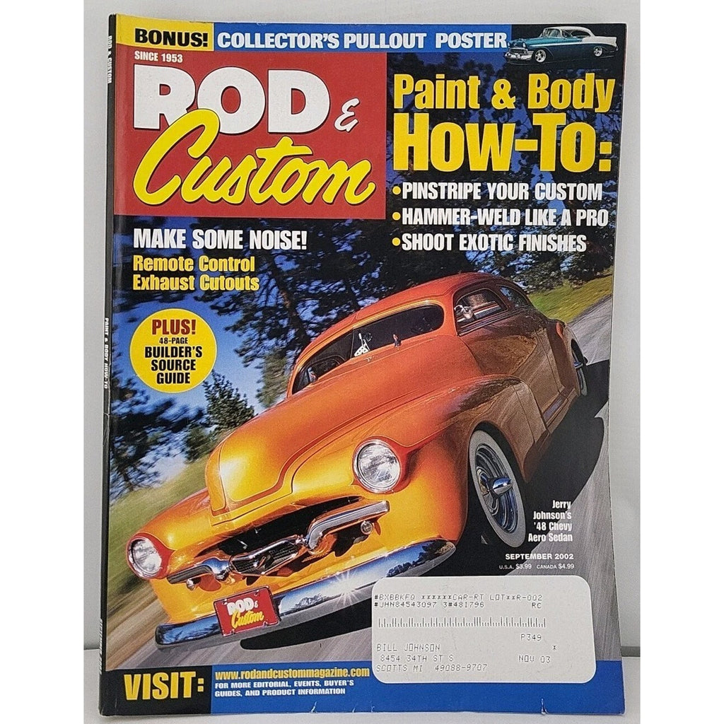 Rod & Custom Magazine - September 2002 - Volume 36 Number 9