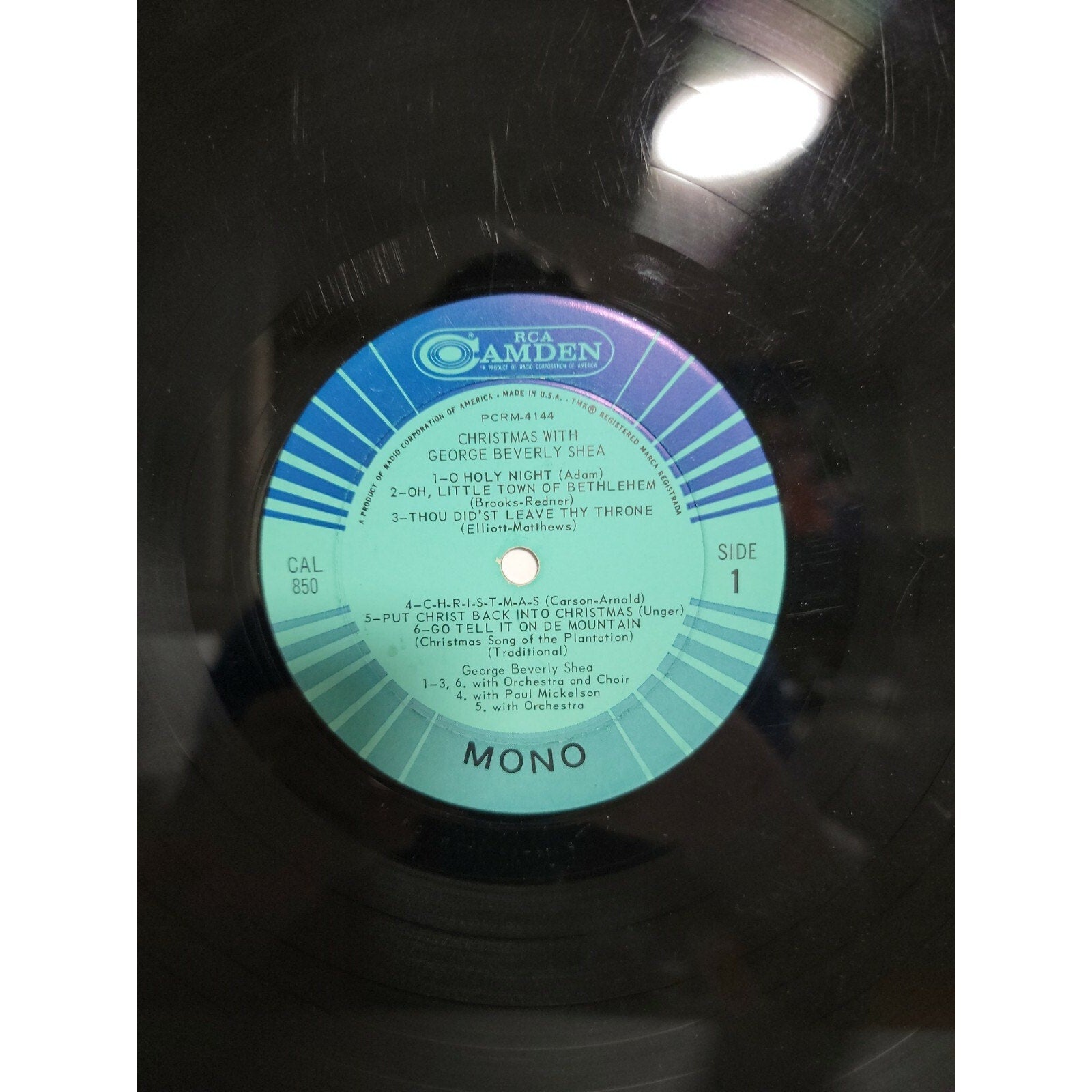Christmas With George Beverly Shea (Vinyl)