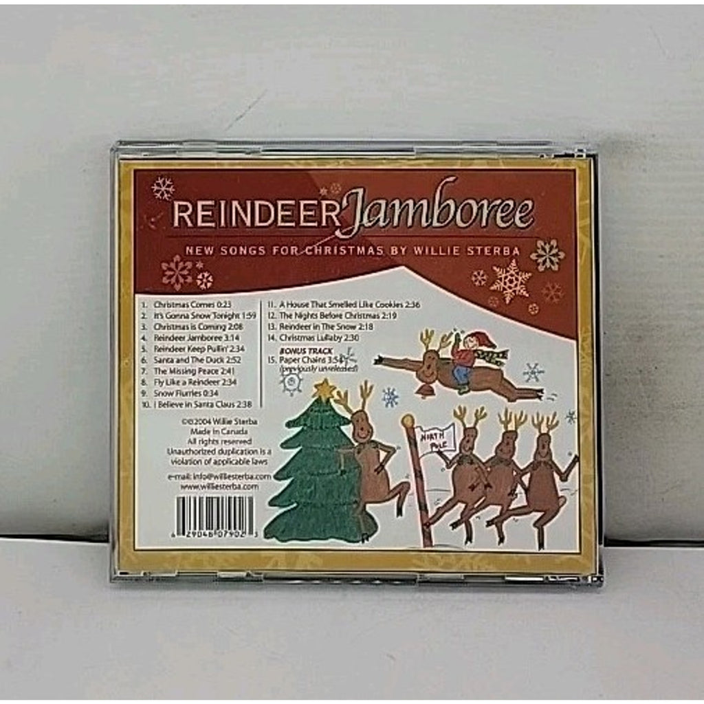 Reindeer Jamboree by Willie Sterba (CD, 2008)