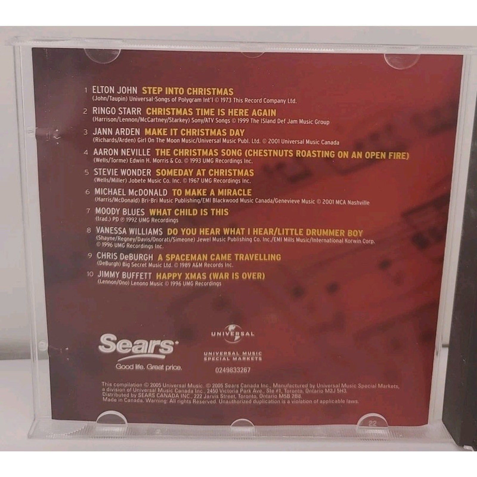 Holiday Wishes- Song For The Season (CD 2005)