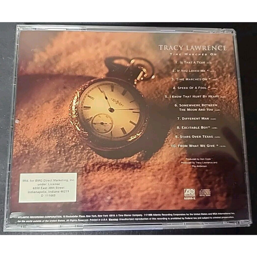 Time Marches On by Tracy Lawrence (CD)