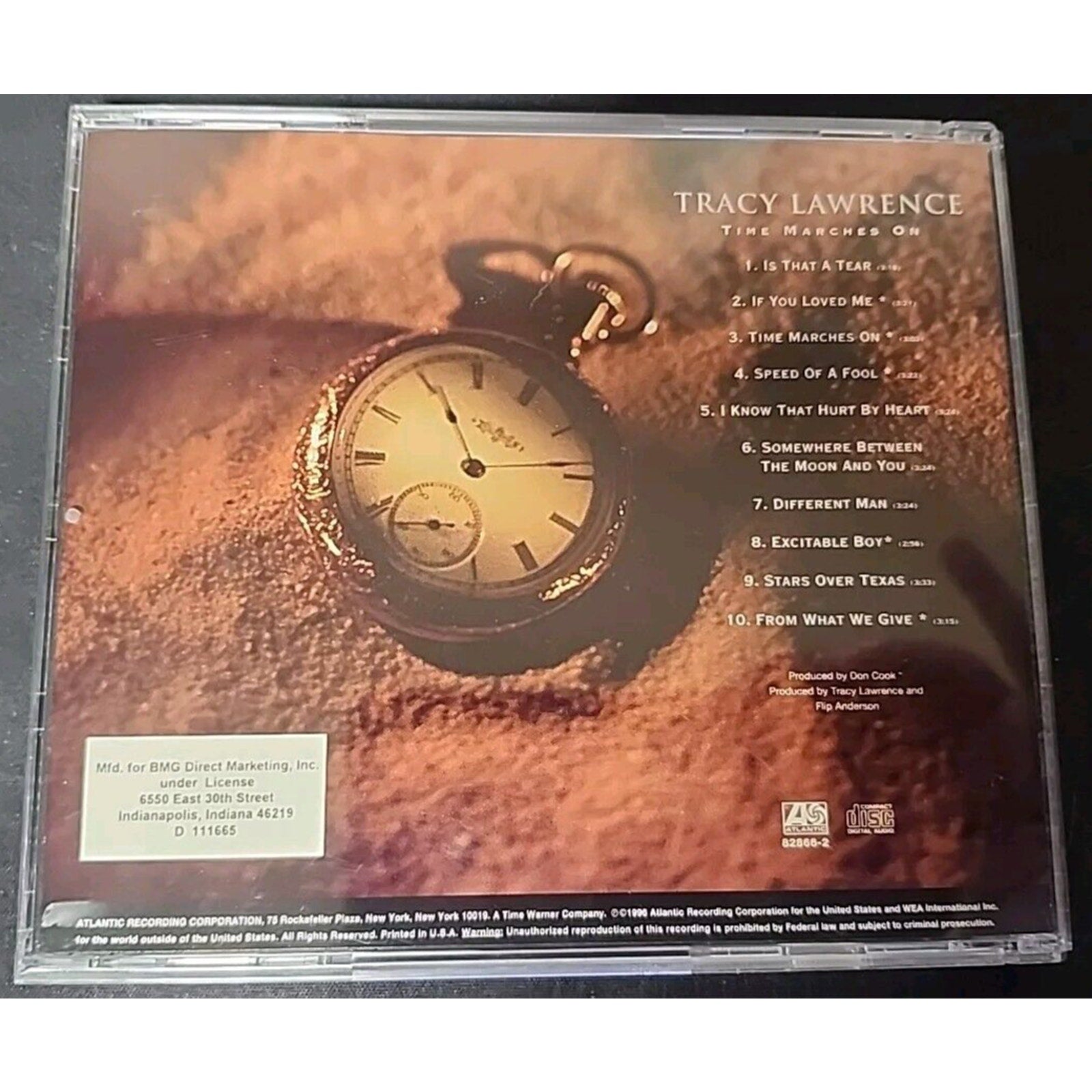 Time Marches On by Tracy Lawrence (CD)