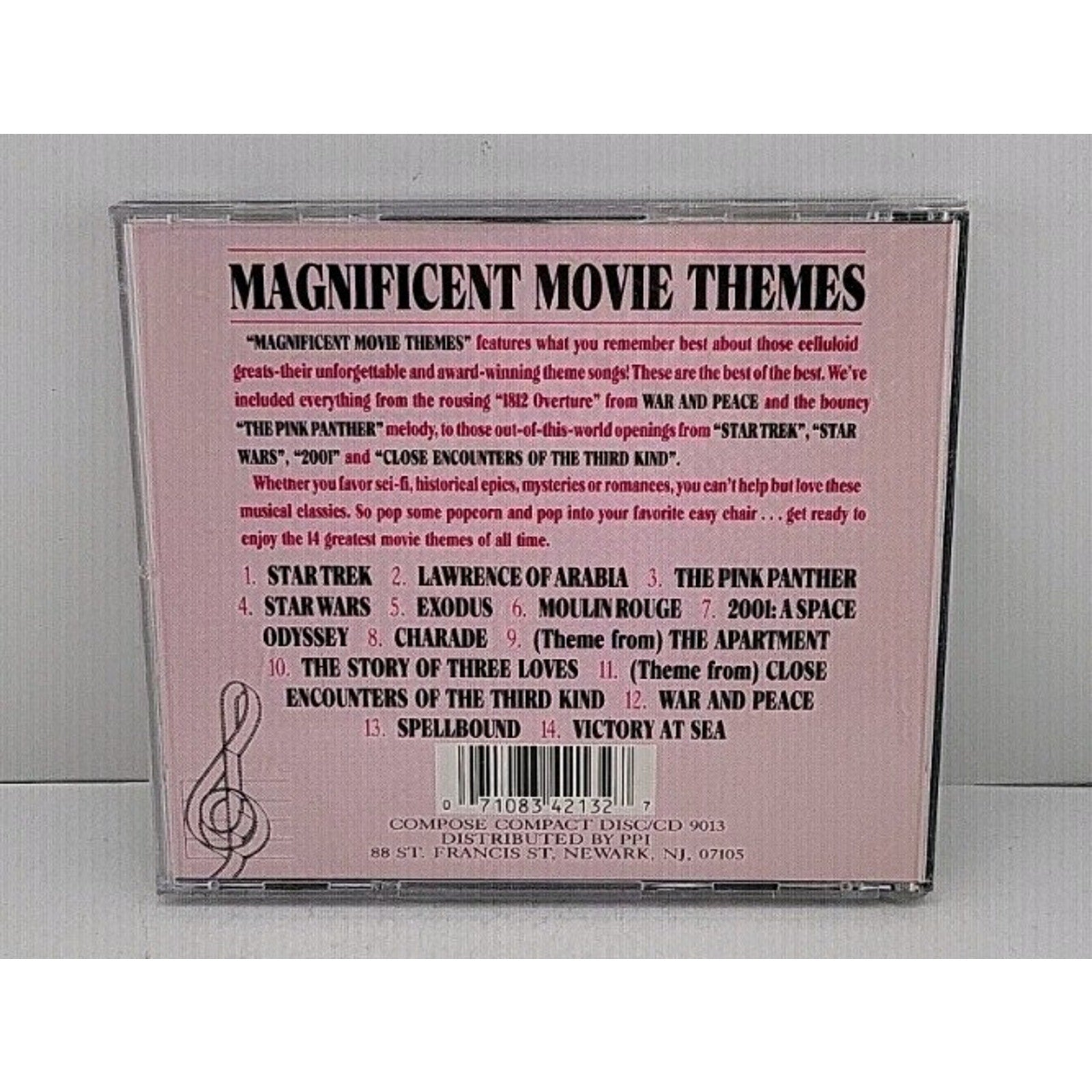 Magnificent Movie Themes CD International Symphony Orchestra