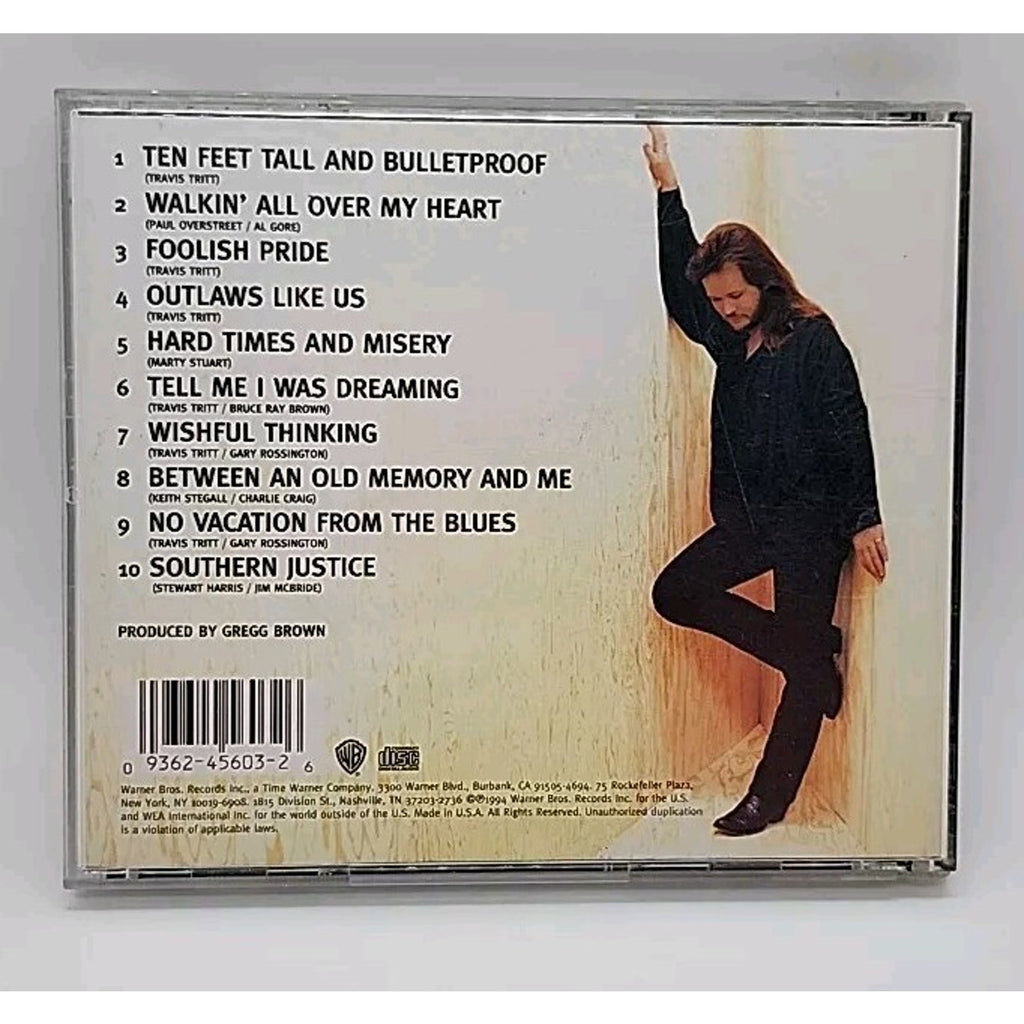 Ten Feet Tall & Bulletproof by Tritt, Travis (CD, 1994)