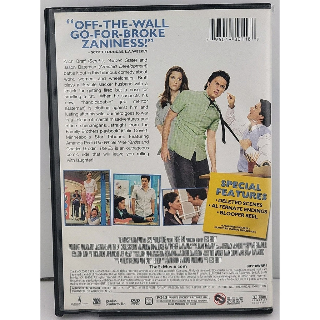 The Ex (DVD, 2006, Widescreen, Blockbuster Exclusive)