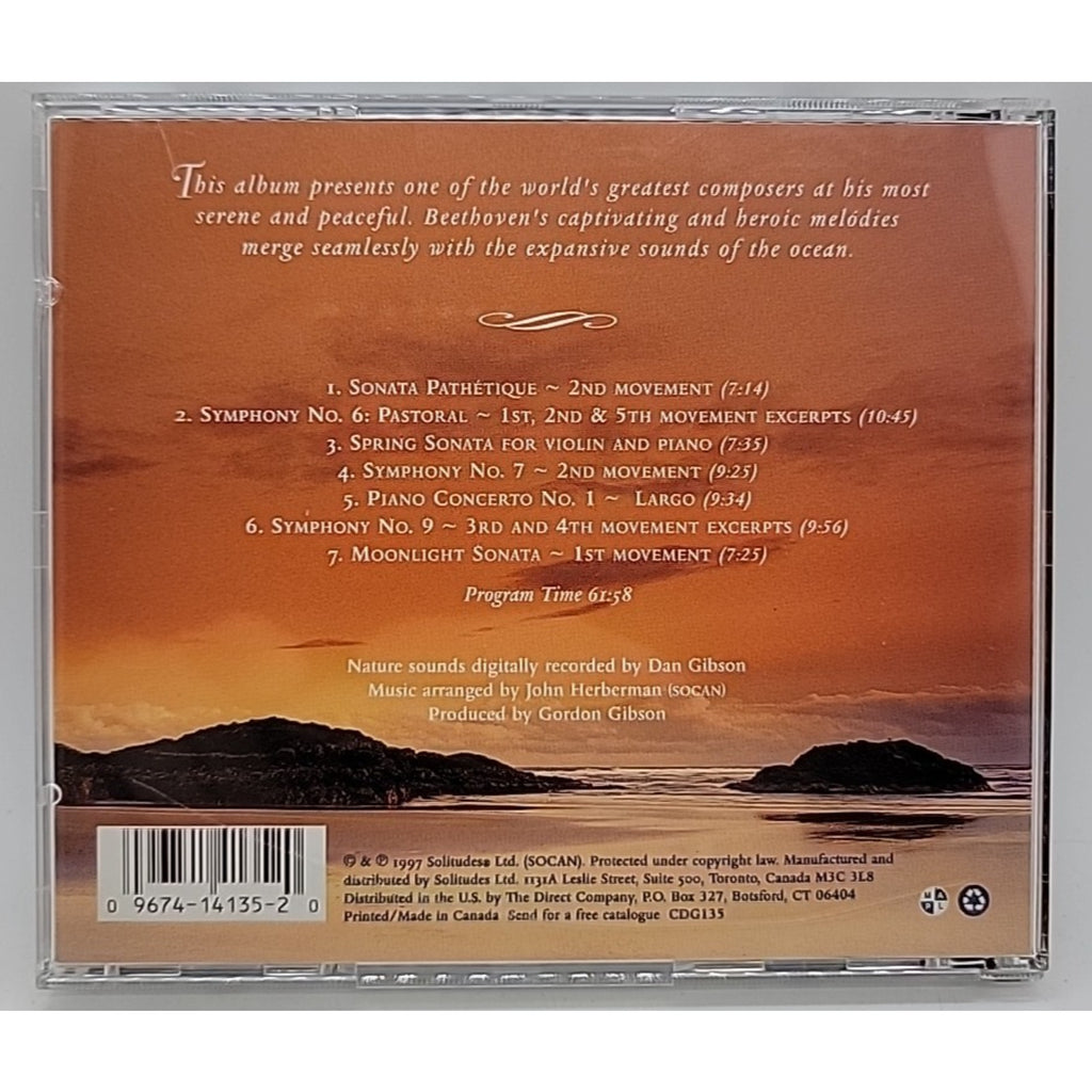 Beethoven: Forever by the Sea by Dan Gibson (CD, Jul-2005, Solitudes)