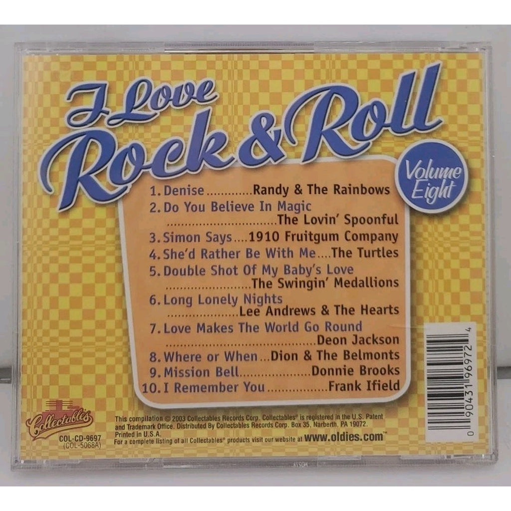 I Love Rock N Roll, Vol. 8 by Various (CD, 2004)