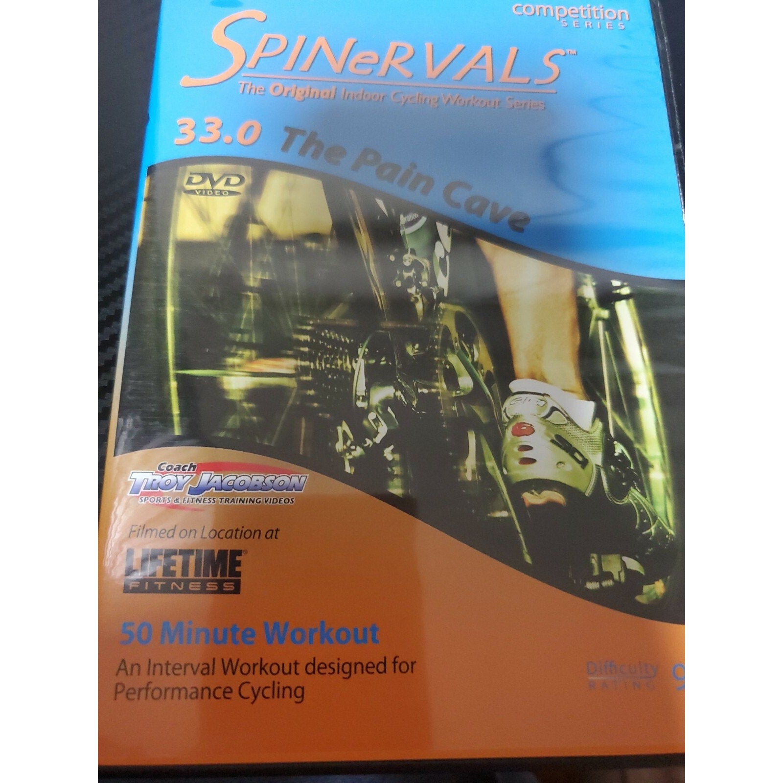 Spinervals 33.0: The Pain Cave (DVD, Competition Series) spinning workout health