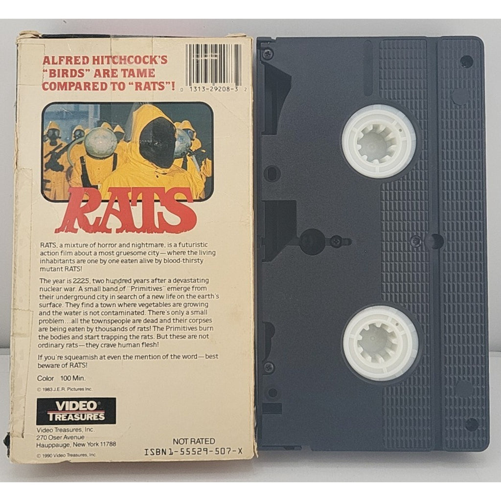 Rats Bruno Mattei Horror 1986 Lightning Video VHS Vincent Dawn