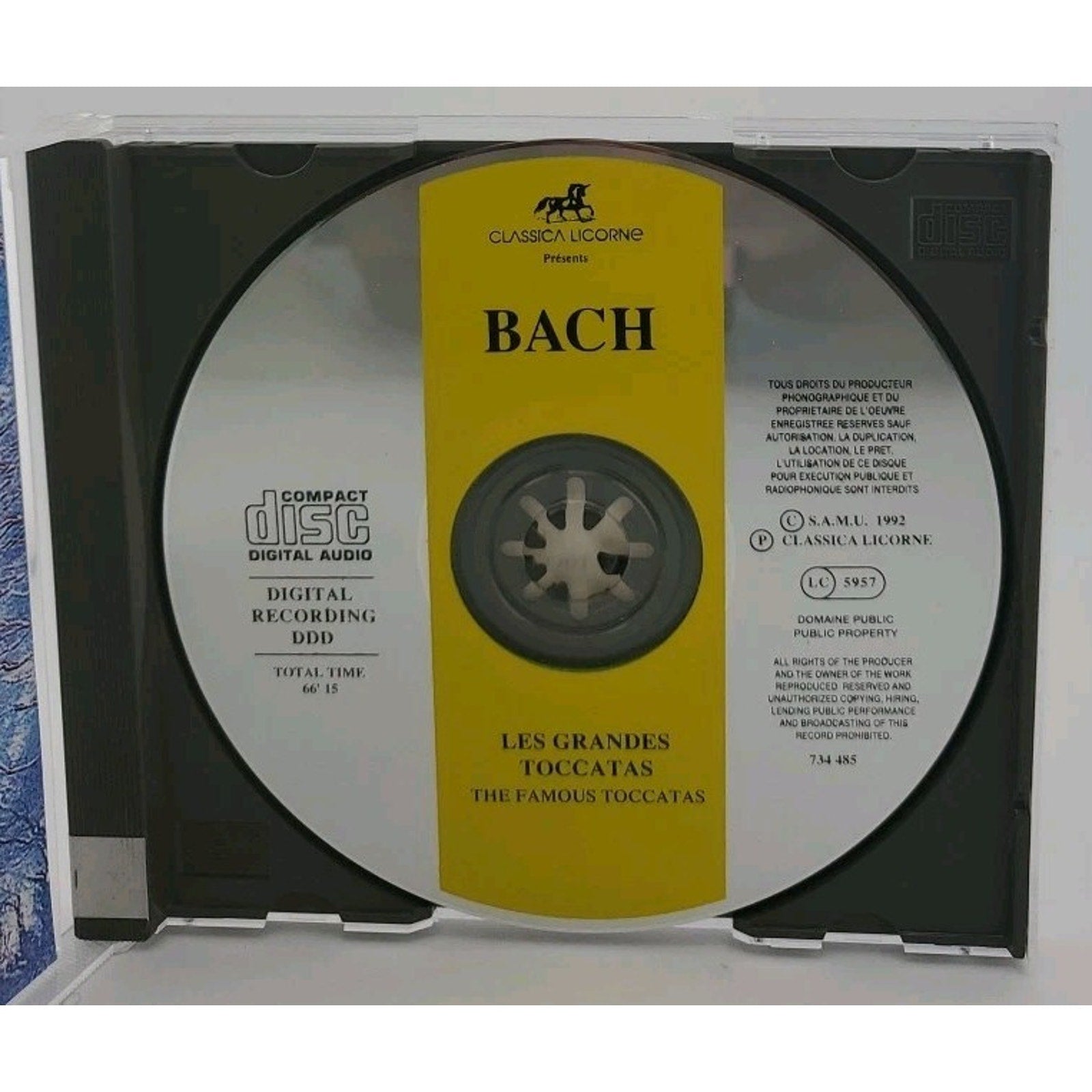 Les Grandes Toccatas Bach (CD)