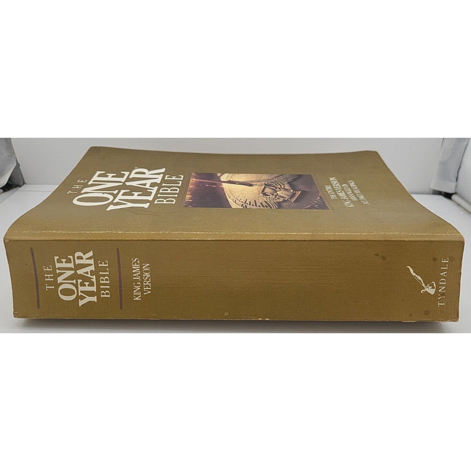 The One Year Bible KJV by Tyndale King James Version 365 Days Paperback PB Book
