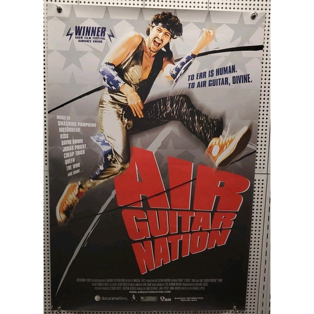 Air Guitar Nation Rolled Original One Sheet Movie Poster Documentary 27x40(2006)