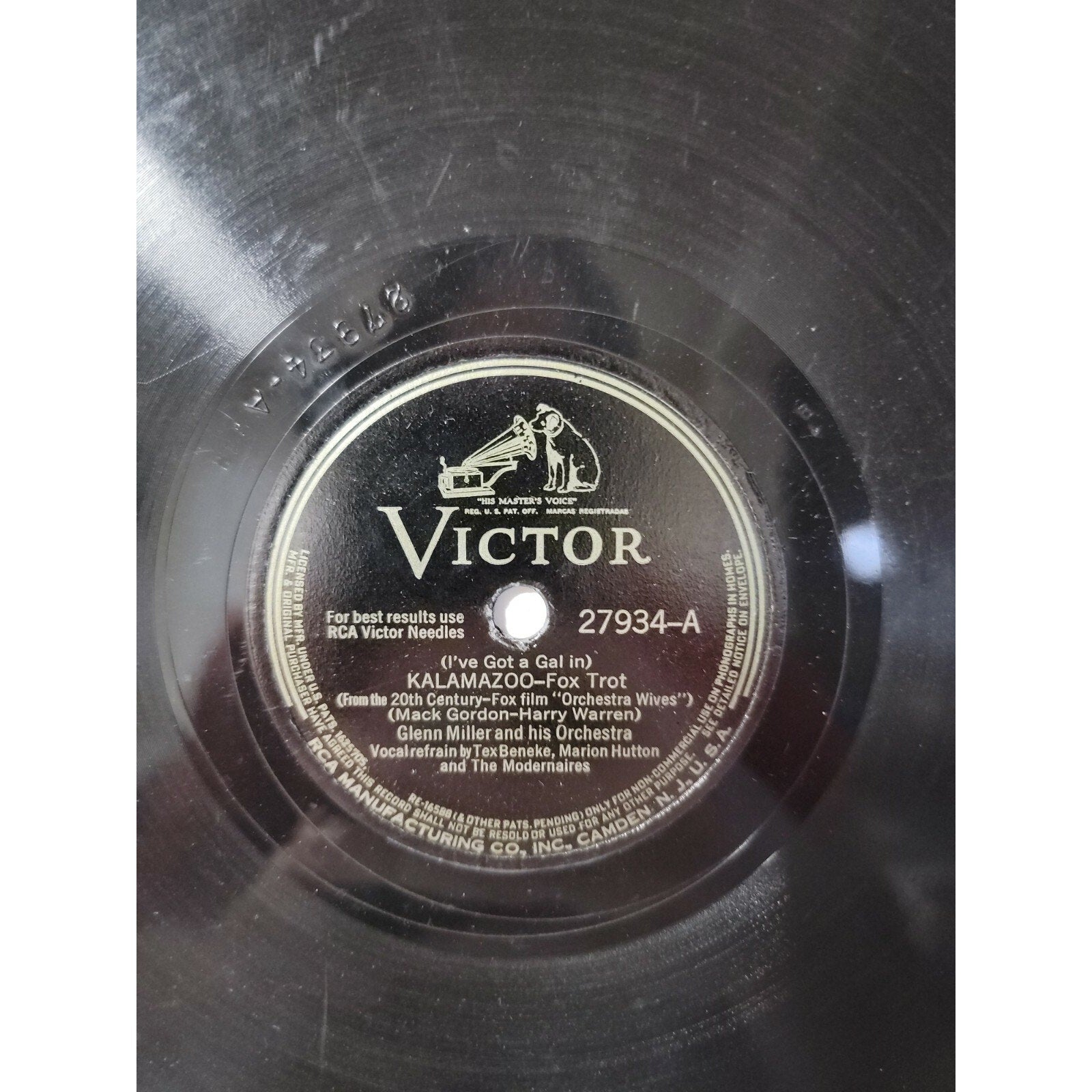 Fox Trot - Kalamazoo / At Last (Vinyl)