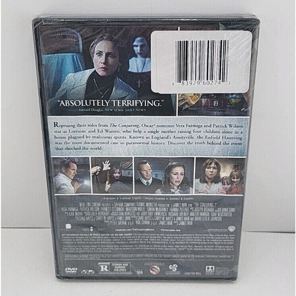 The Conjuring 2 (DVD, 2016) *Brand New*