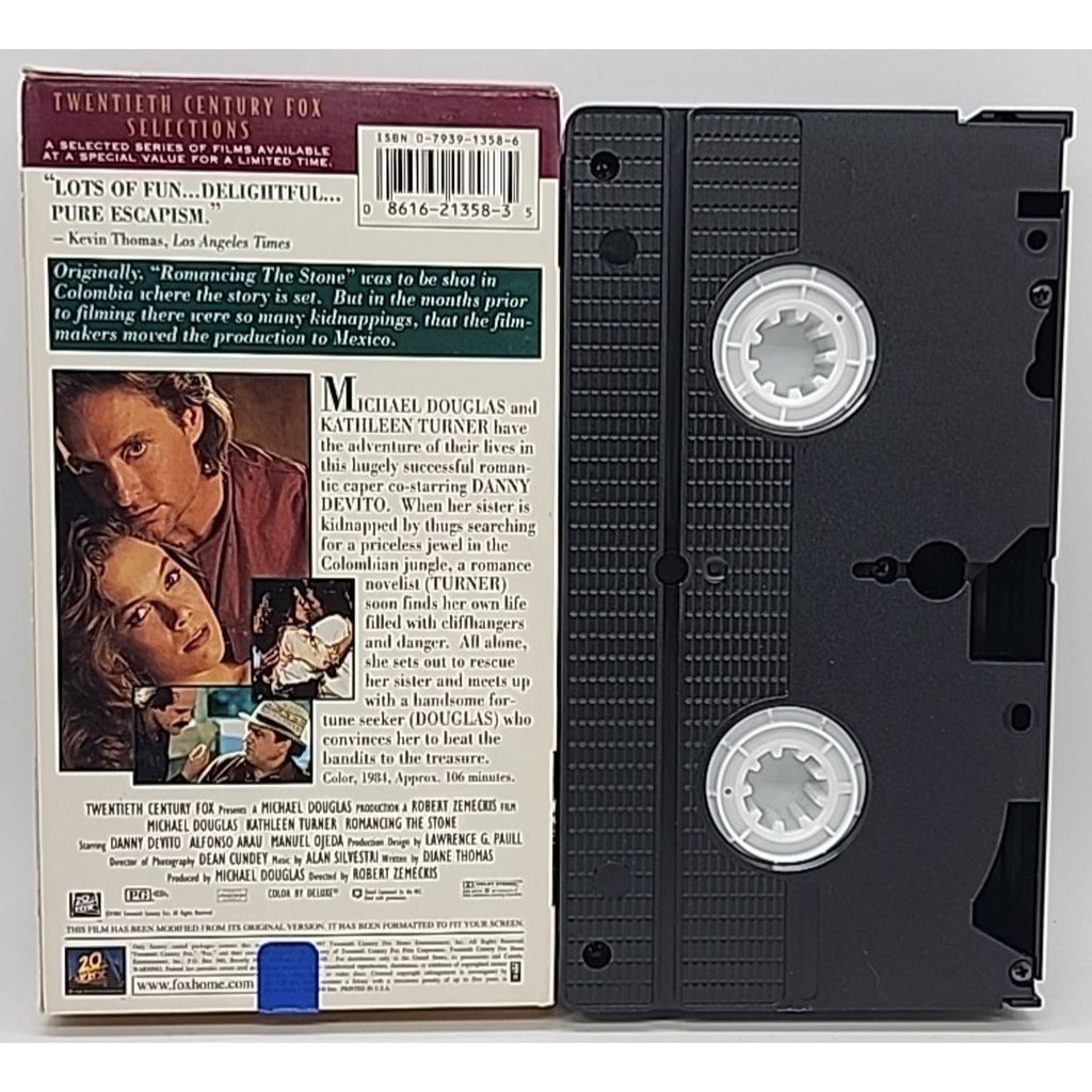 Romancing the Stone (VHS, 1984) Selections