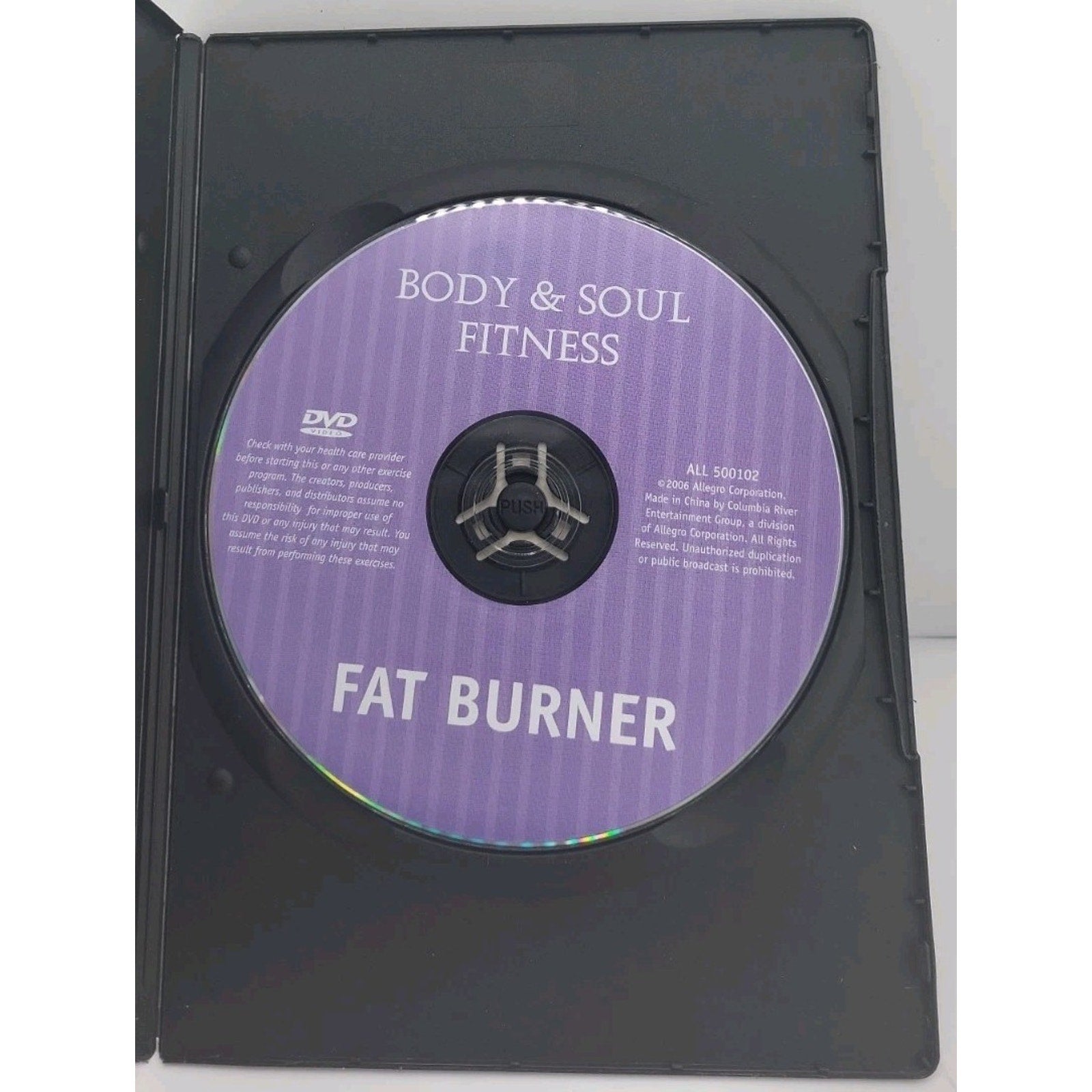 Body and Soul Fitness - Fat Burner (DVD, 2006)