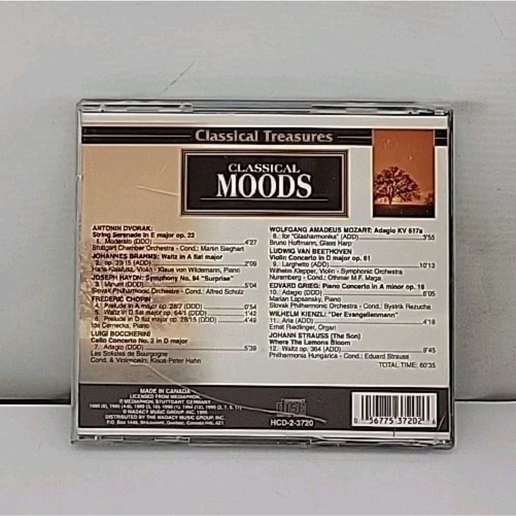 Classical Treasures - Classical Moods CD Brahms Beethoven Strauss Classical