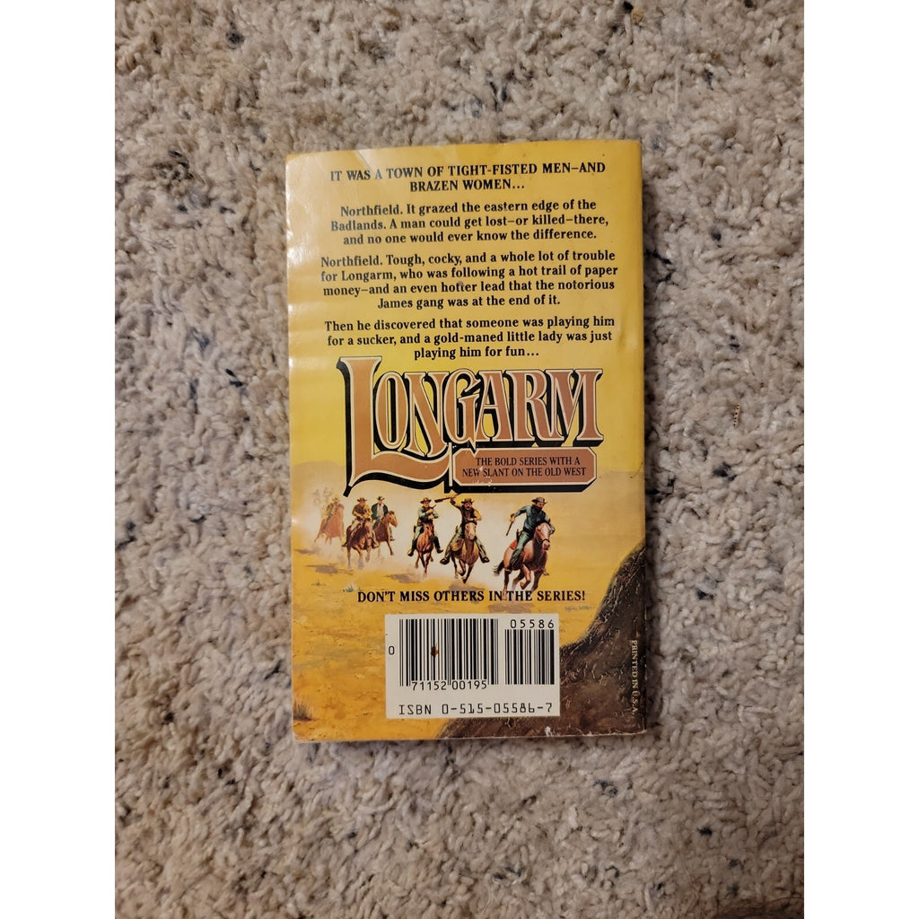 Longarm Ser.: Longarm in Northfield by Tabor Evans (1982, Mass Market)