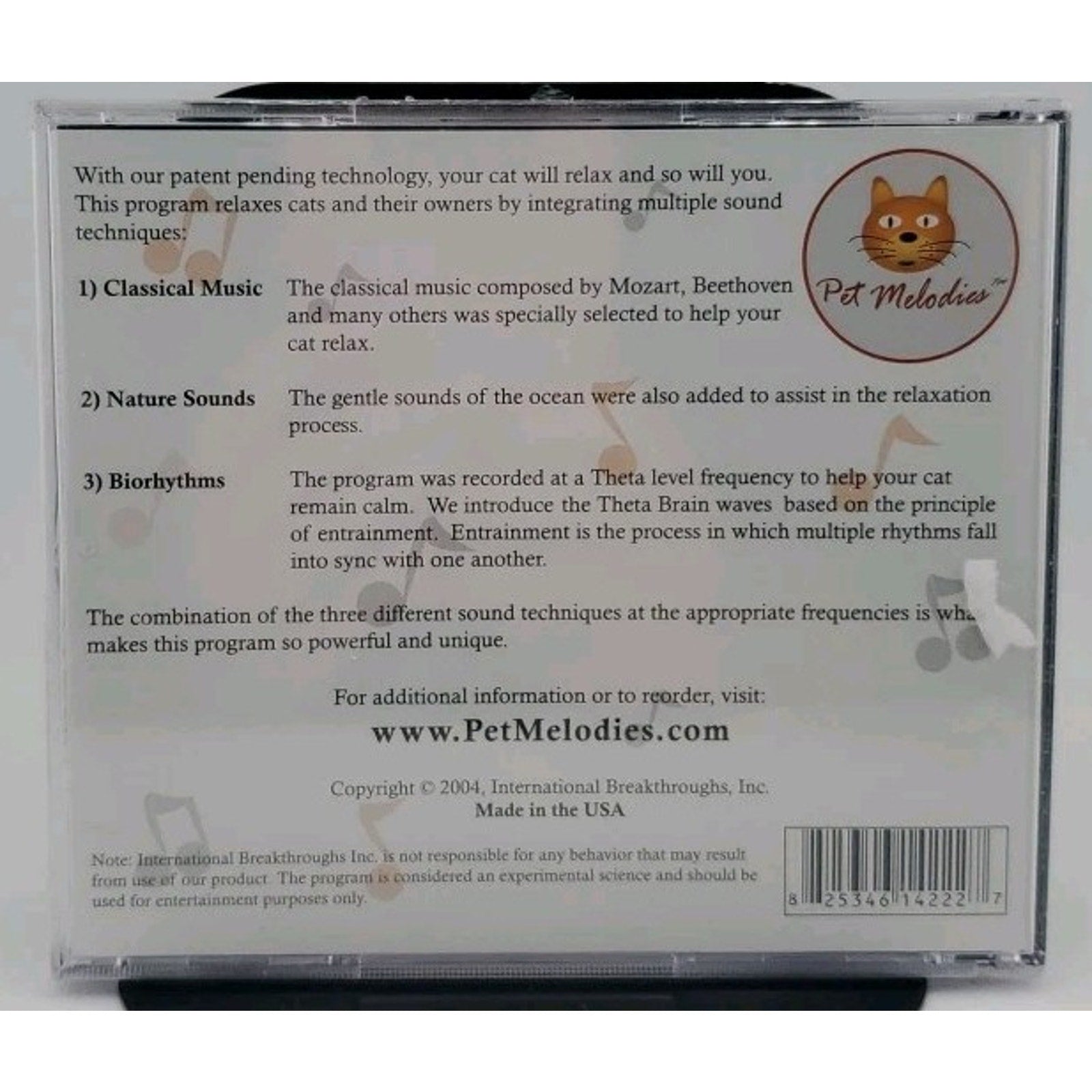 Pet Melodies: Cat Edition (CD) *Brand New*
