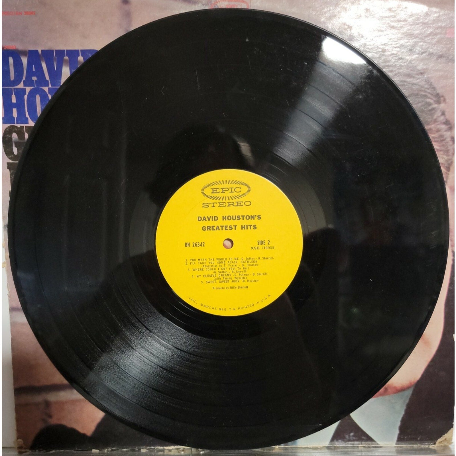 David Houston ‎– David Houston's Greatest Hits (Vinyl)