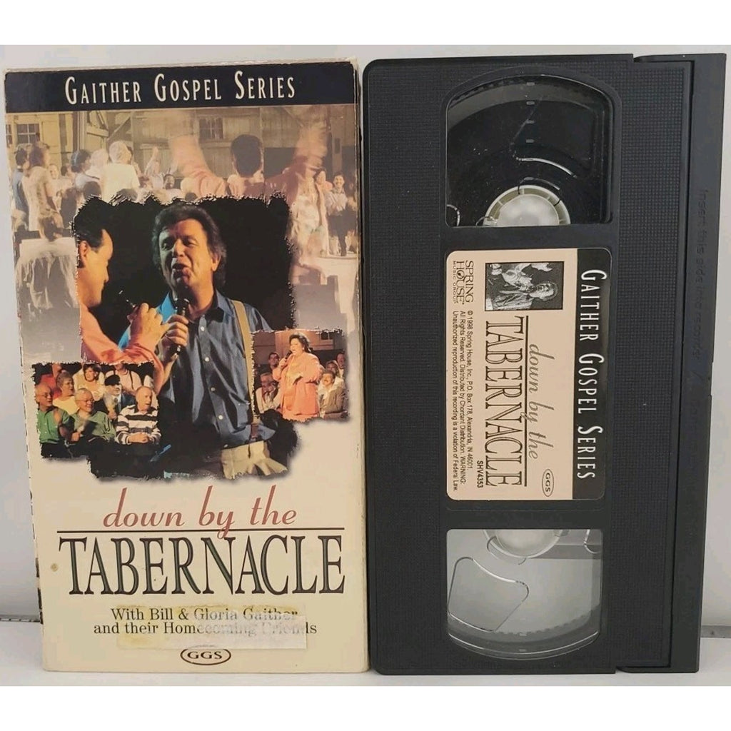 Down by the Tabernacle [Video] by Bill & Gloria Gaither (Gospel) (VHS, Feb-1998,