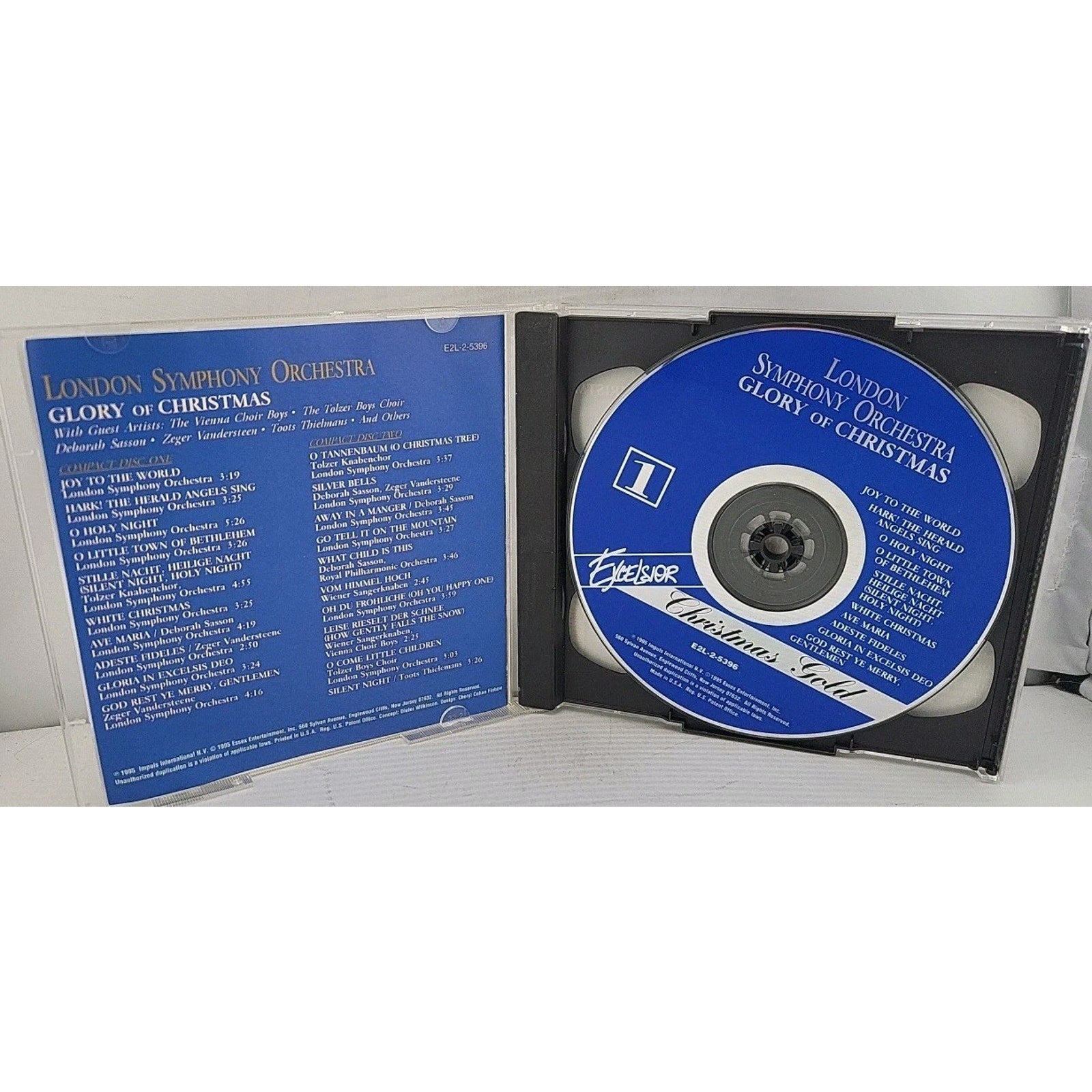 London Symphony Orchestra Glory of Christmas Gold 2 CD 1995 USA