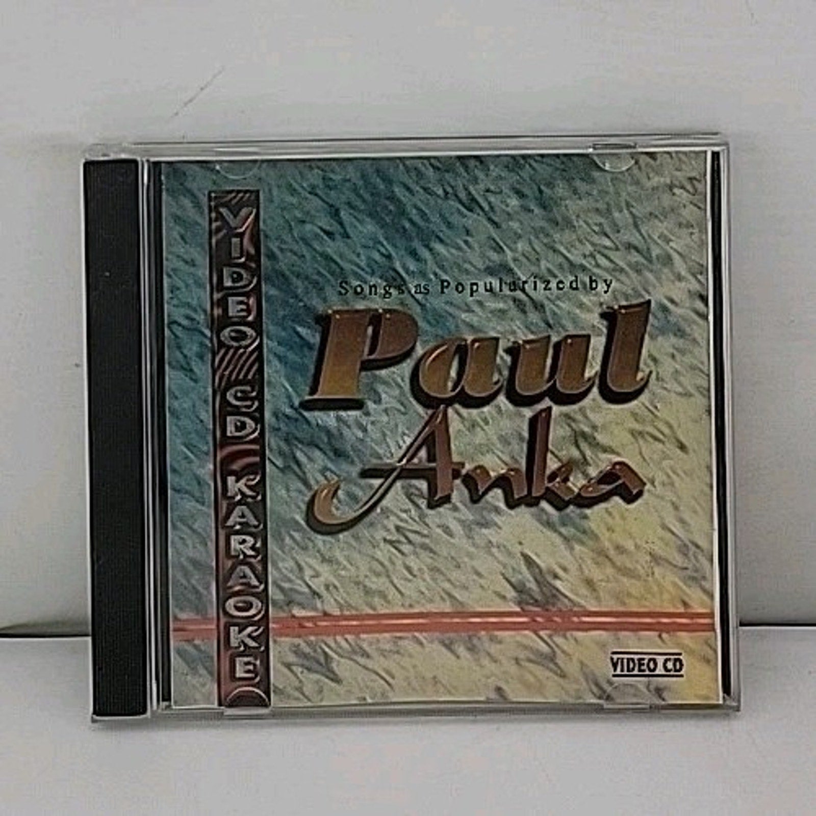 Songs As Popularized By Paul Anka Video CD Karaoke