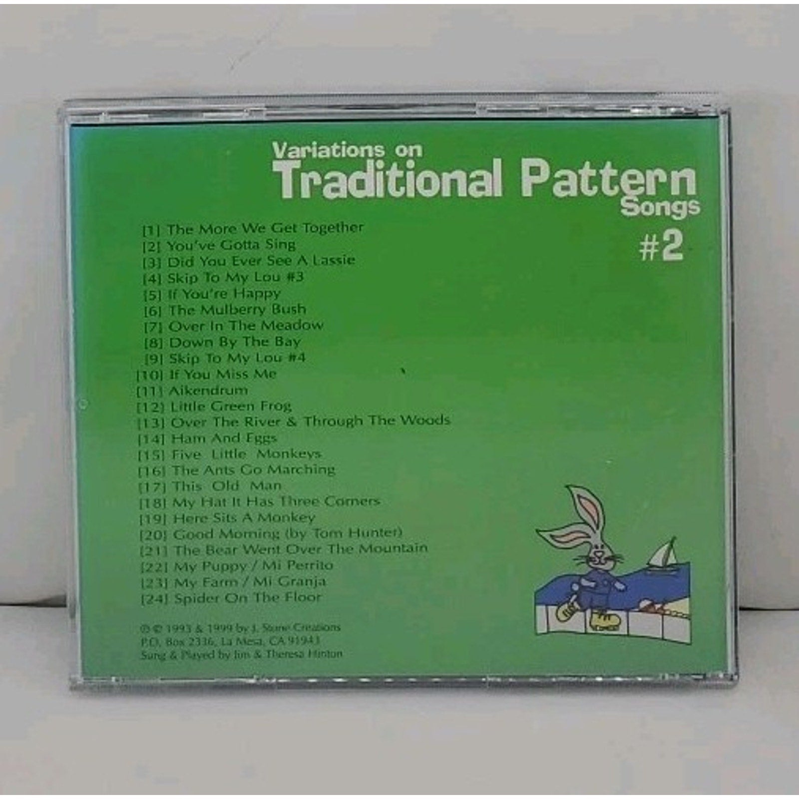 Variations On Traditional Pattern Songs #2 CD